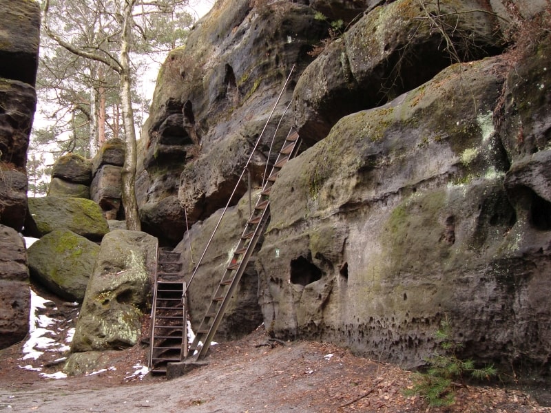 Ein- und Ausgang zum Labyrinth