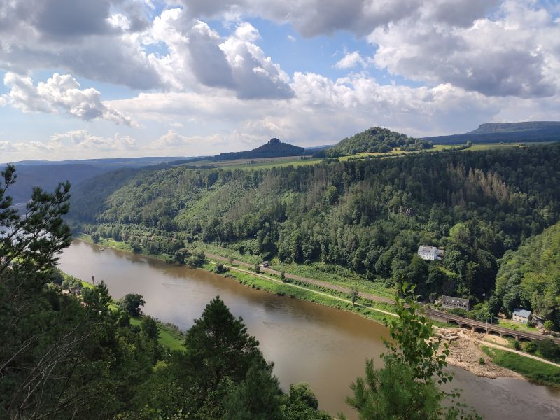 Kleine Bastei - Aussicht