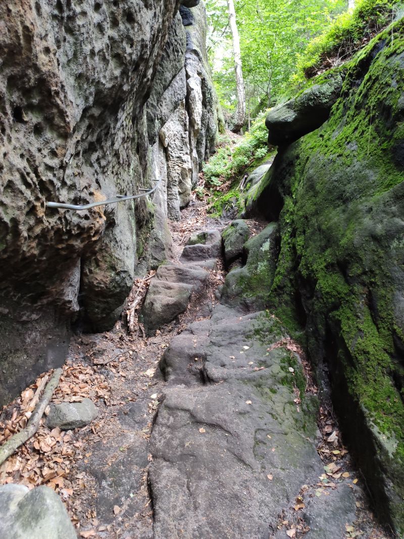 Lehnsteig, mittlerer Teil